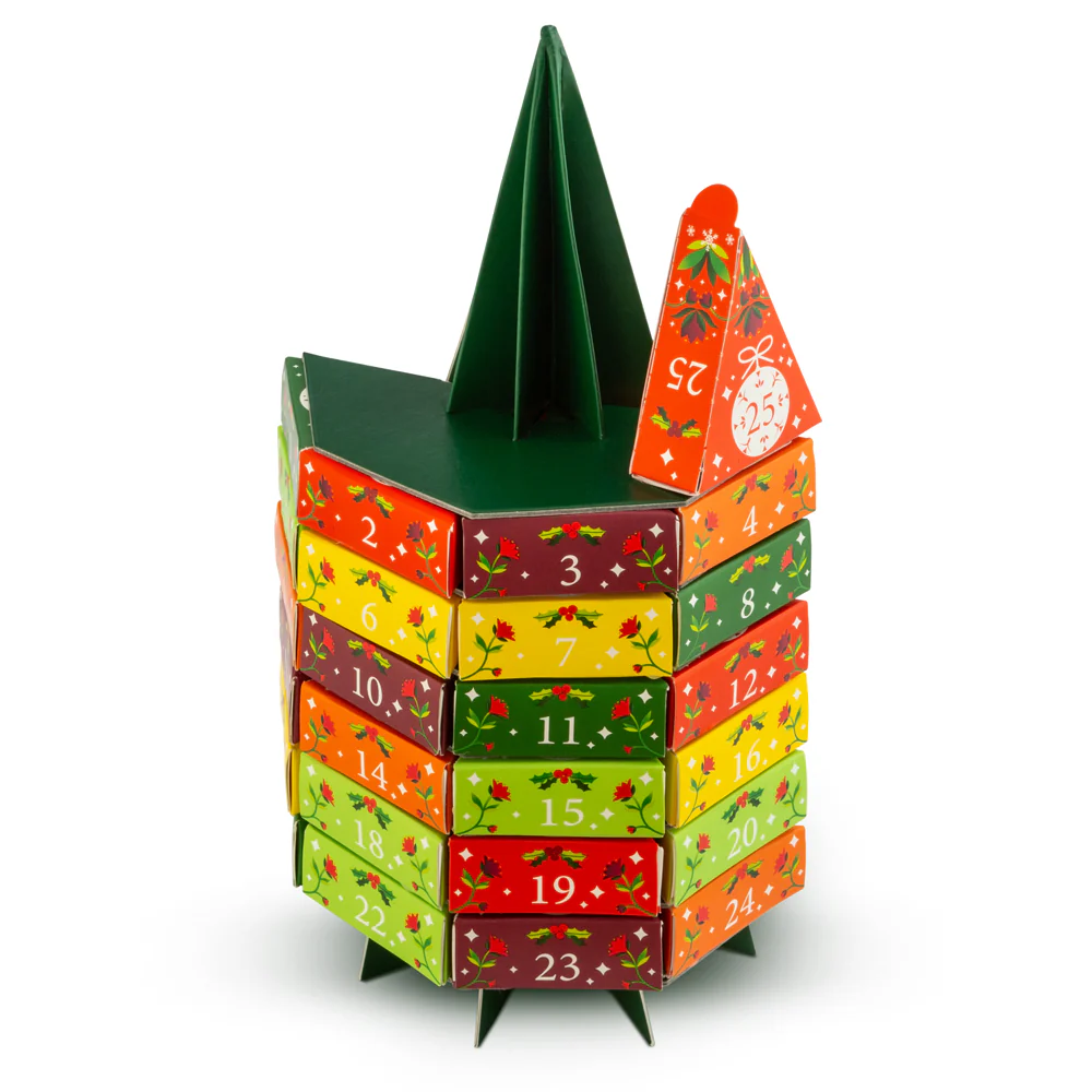 Advent Calendar - Christmas Tree - 25 Pyramids - Image 4