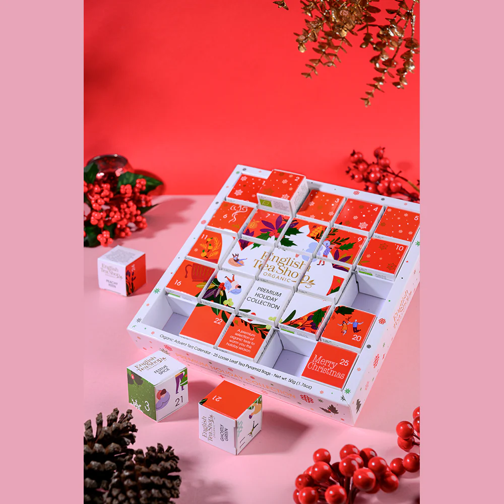 Advent Calendar - Puzzle Red - 25 Pyramids - Image 3