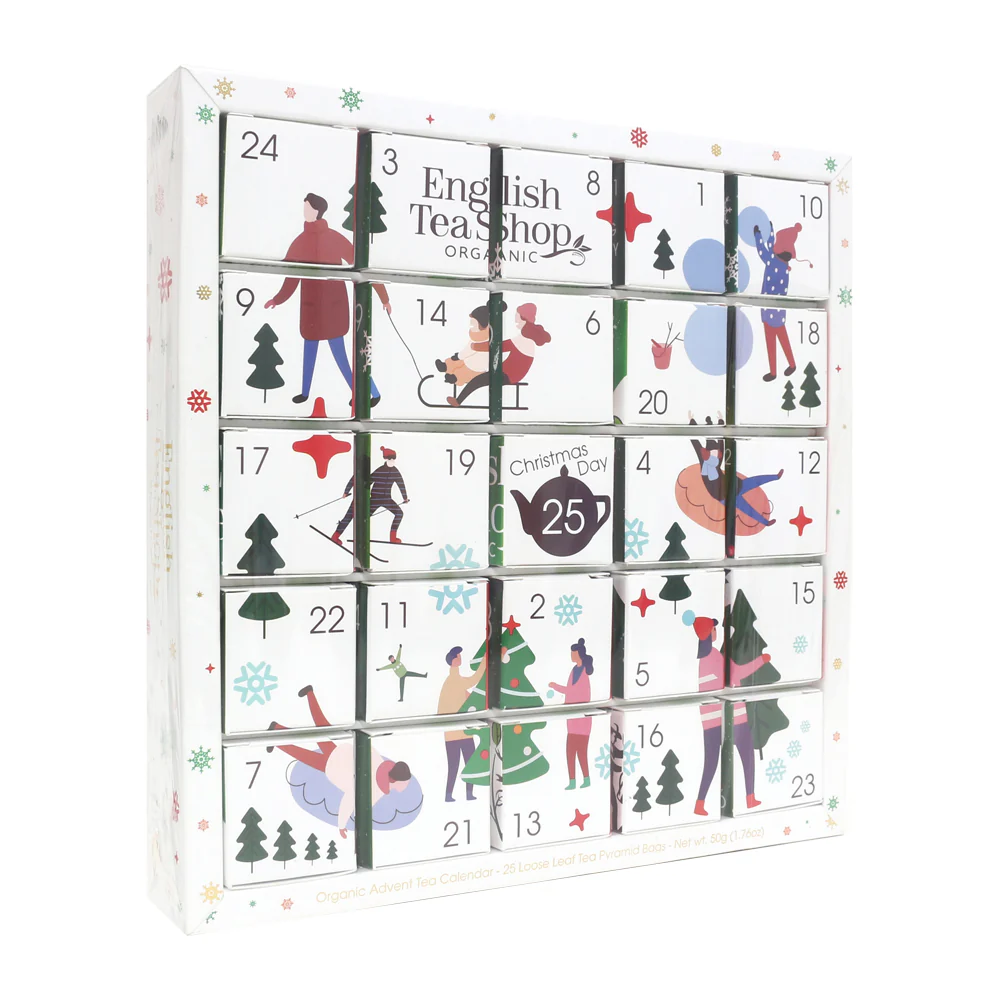 Advent Calendar - Puzzle White Ornaments - 25 Pyramids - Image 4