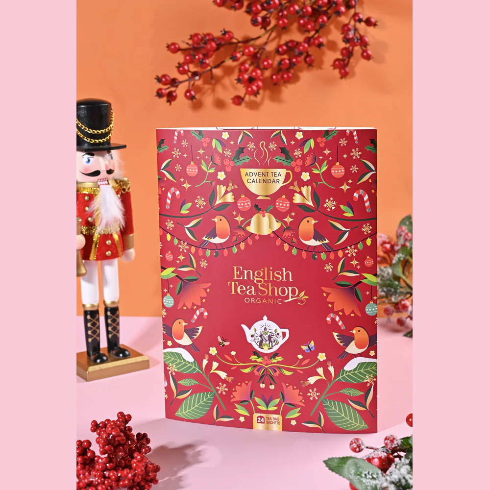 Advent Calendar - Sachet Book Red - 24 Tea Sachets - Image 5