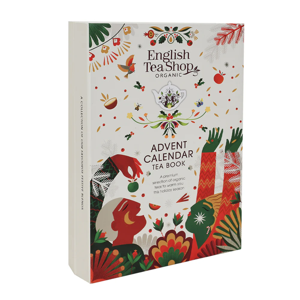 Advent Calendar - Tea Book White -  25 Pyramids - Image 4