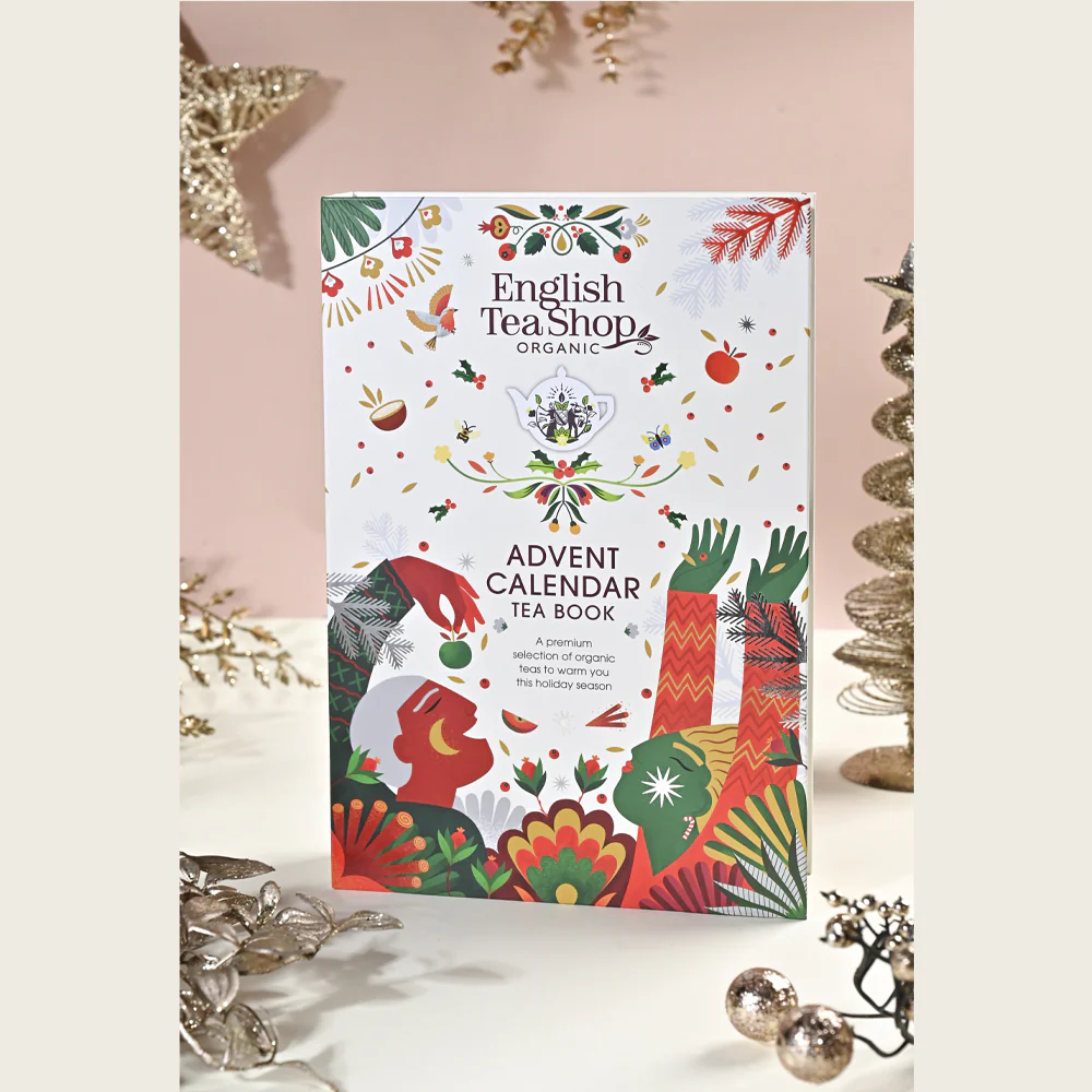 Advent Calendar - Tea Book White -  25 Pyramids - Image 7