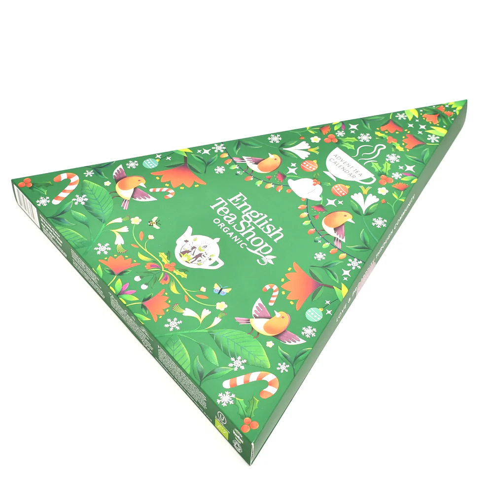 Advent Calendar - Triangular Green - 25 Pyramids - Image 4