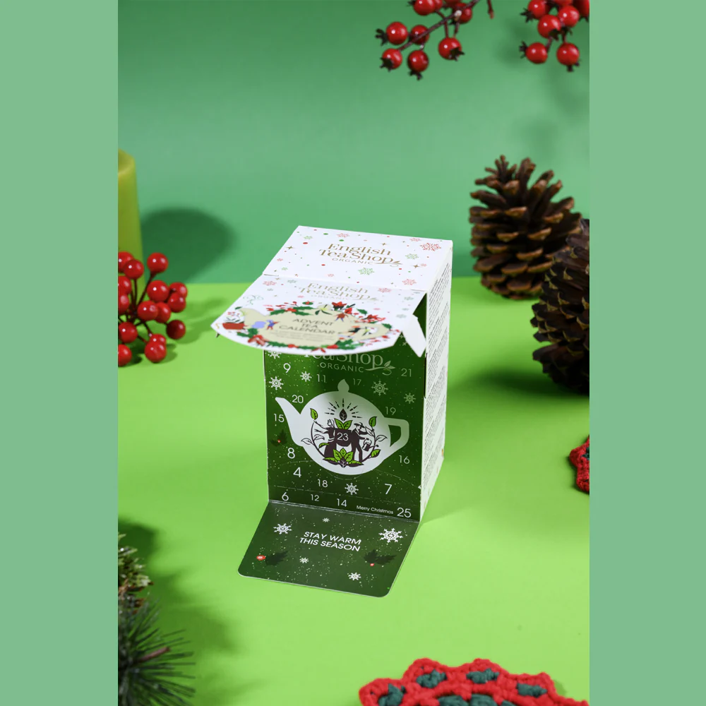 Advent Calendar - White - 25 Tea Sachets - Image 3