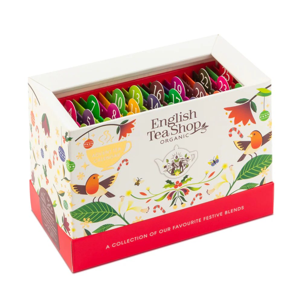 Advent Calendar - White Gift Box - 25 Tea Sachets - Image 6