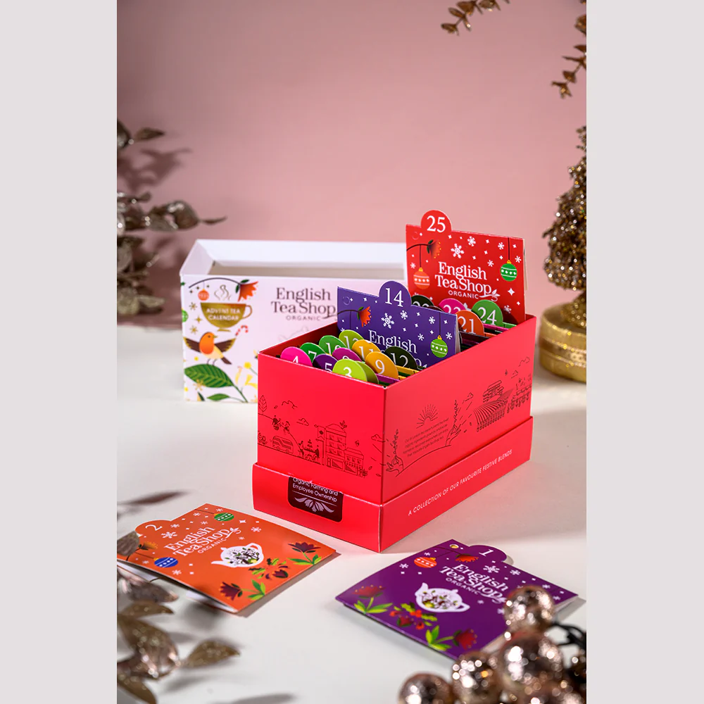 Advent Calendar - White Gift Box - 25 Tea Sachets - Image 8
