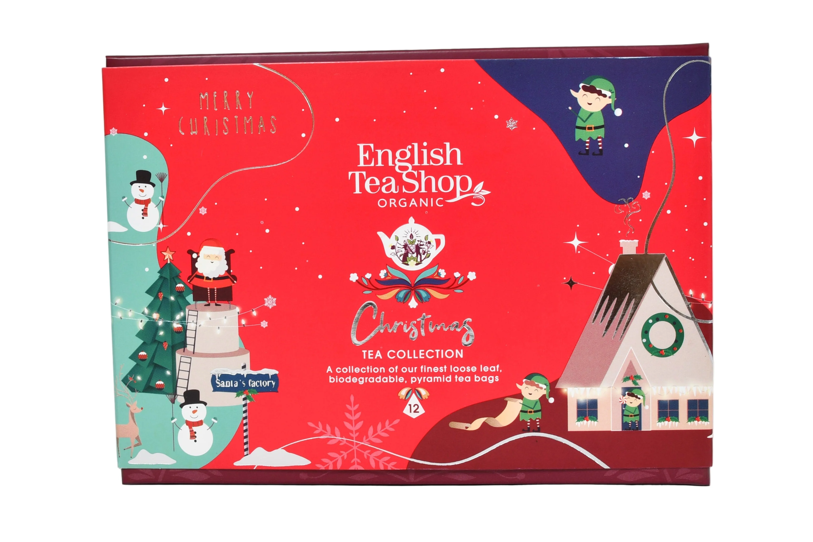 Christmas Tree Collection - Red Wonders -12 Pyramid Gift Pack - Online Exclusive New for 2025