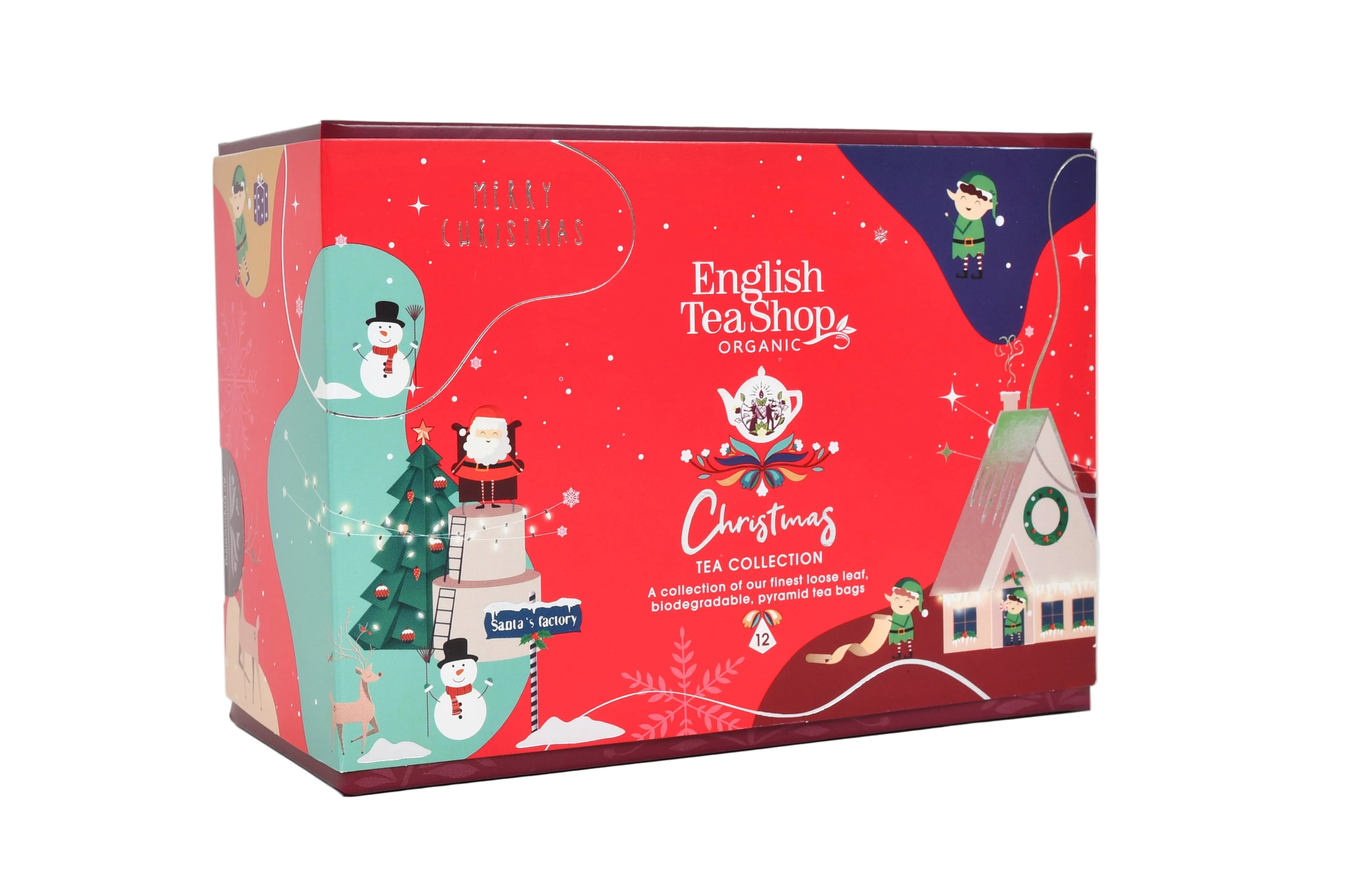 Christmas Tree Collection - Red Wonders -12 Pyramid Gift Pack - Online Exclusive New for 2025 - Image 2