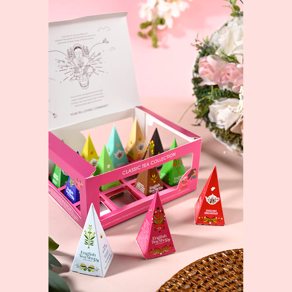 Classic Tea Collection - 12 Pyramid Gift Pack - Image 3