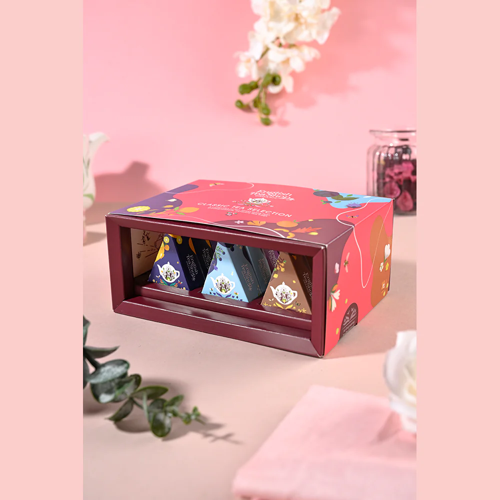 Classic Tea Selection - 12 Pyramid Gift Pack - Image 3