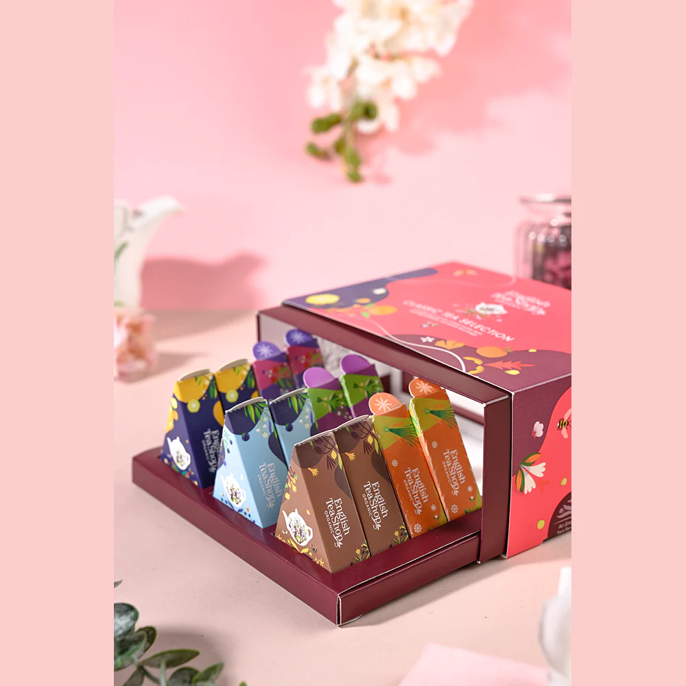 Classic Tea Selection - 12 Pyramid Gift Pack - Image 4