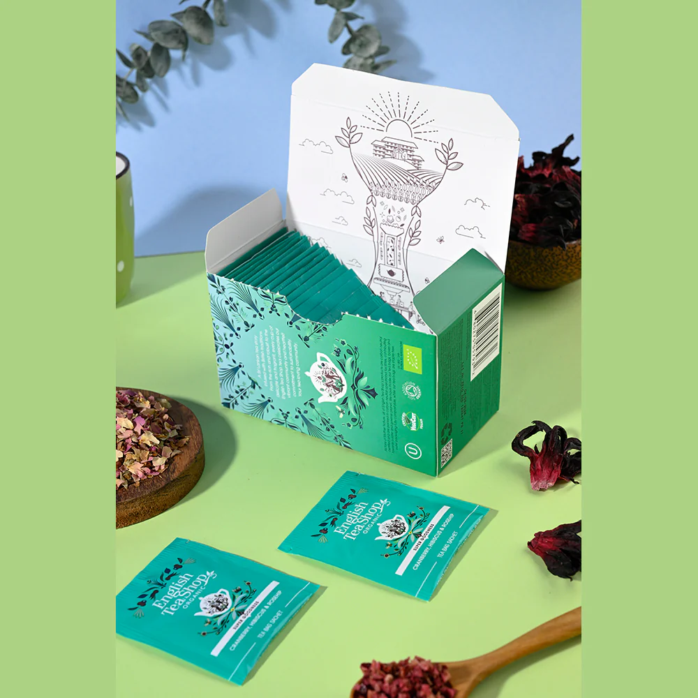 Cranberry, Hibiscus & Rosehip - 20 Tea Sachets - Image 3