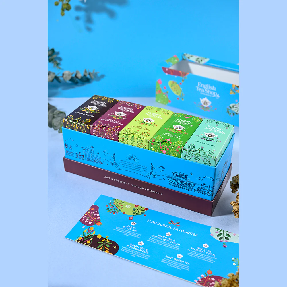 Flavourful Favourites - 40 Tea Sachet Gift Pack - Image 3