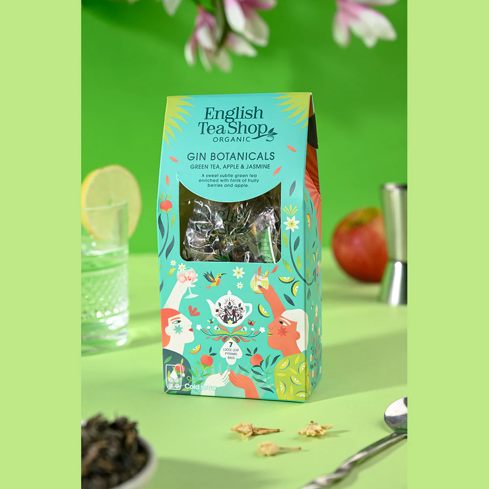 Green Tea, Apple & Jasmine - Gin Botanicals - 7 Pyramids - Image 4