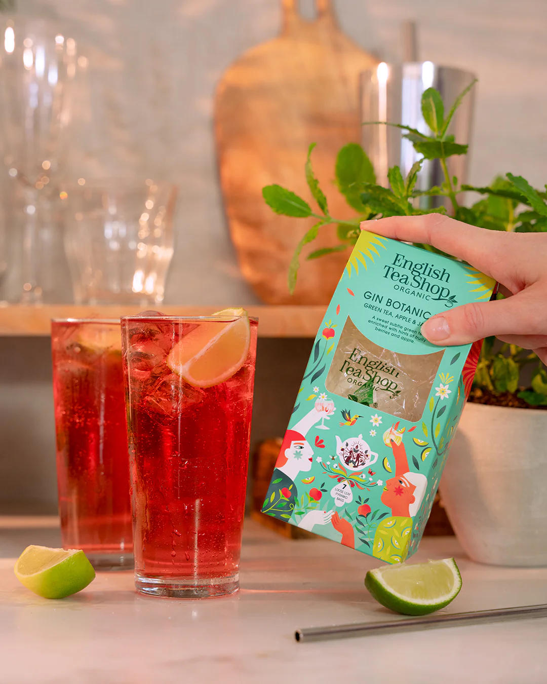 Green Tea, Apple & Jasmine - Gin Botanicals - 7 Pyramids - Image 5