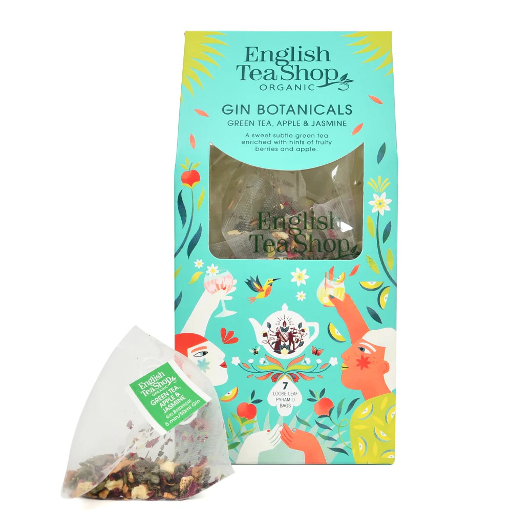 Green Tea, Apple & Jasmine - Gin Botanicals - 7 Pyramids - Image 9