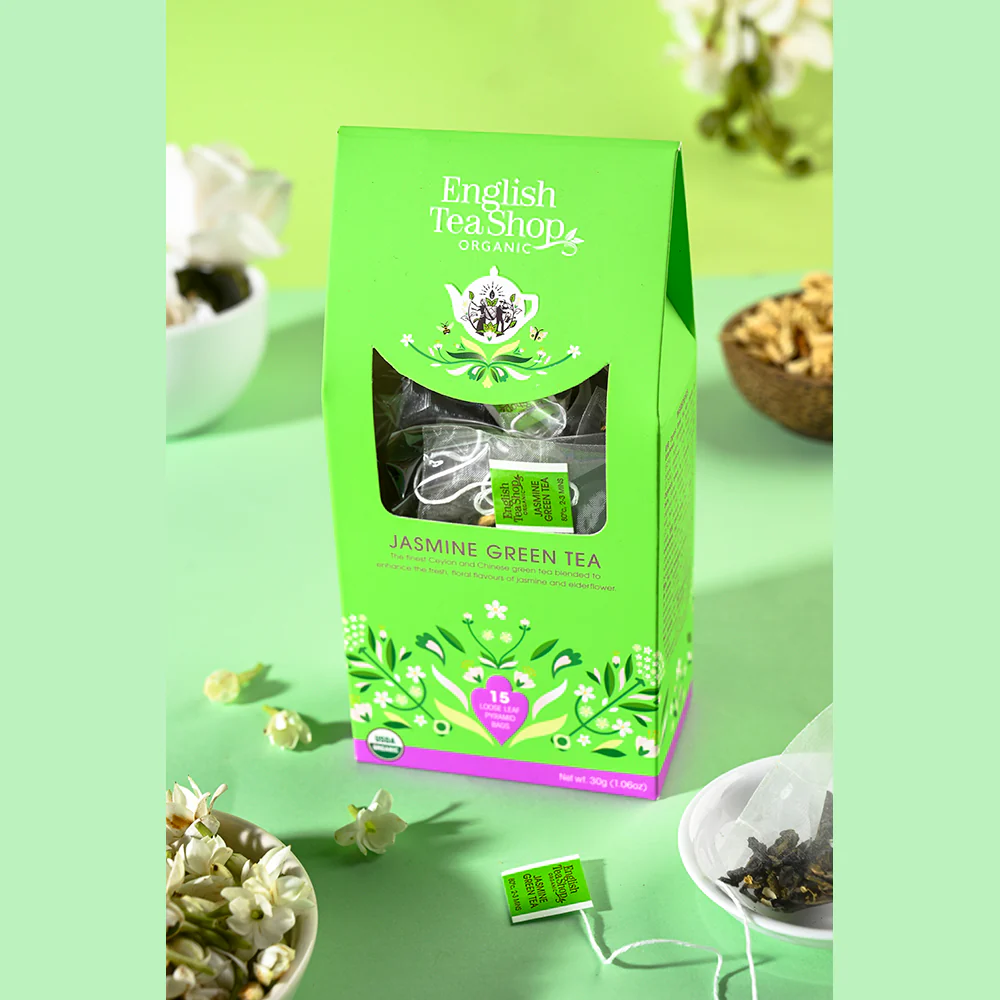 Jasmine Green Tea - 15 Pyramids - Image 2