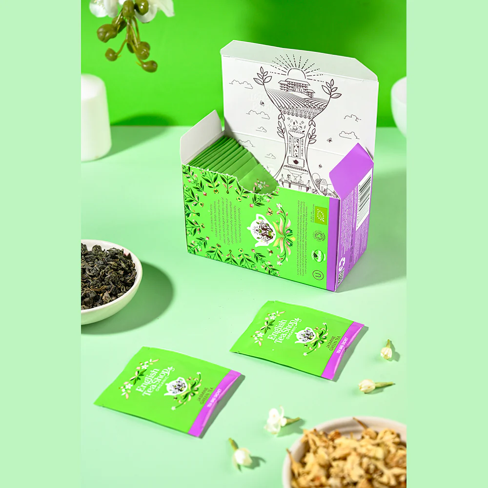 Jasmine Green Tea -20 Tea Sachets - Image 3