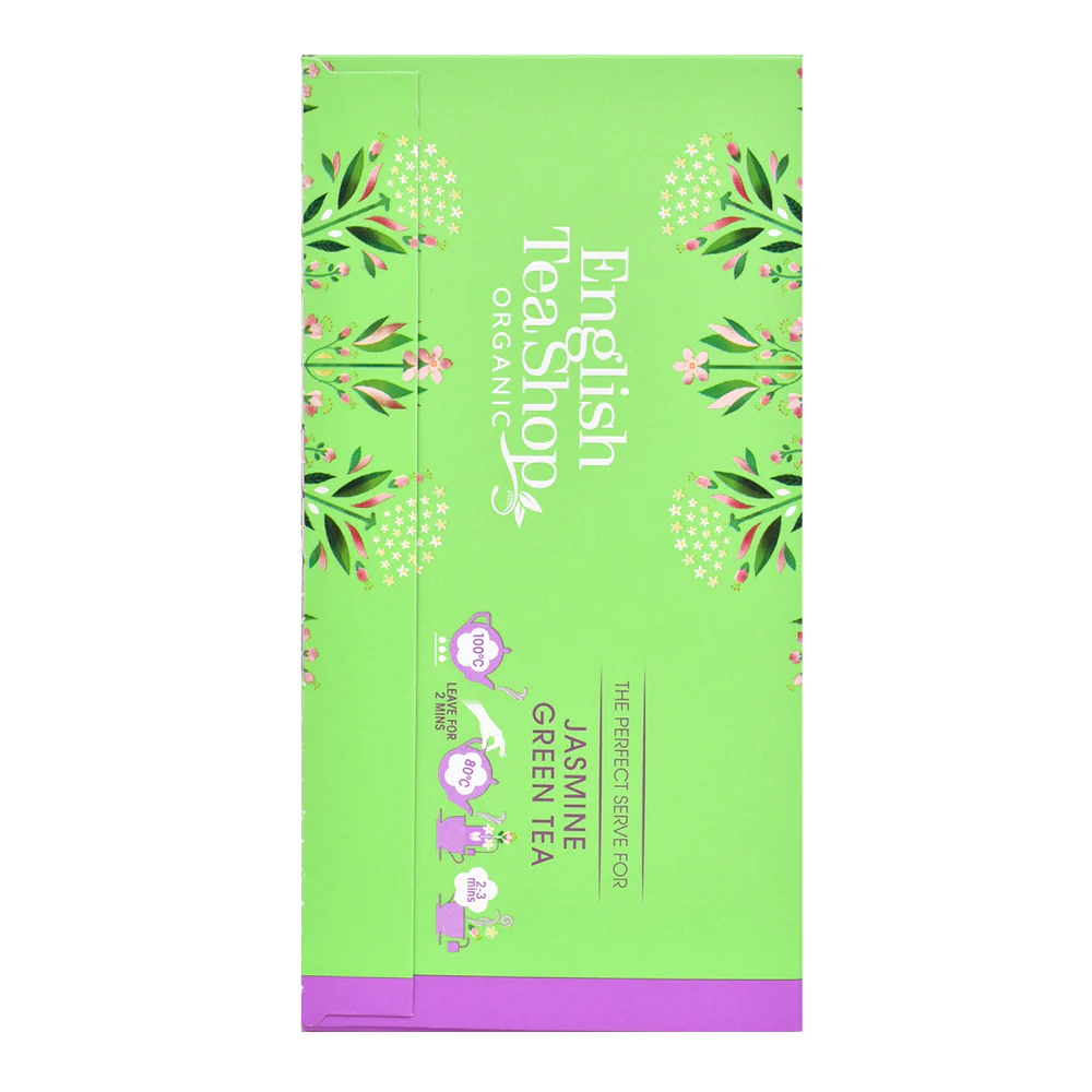 Jasmine Green Tea -20 Tea Sachets - Image 6