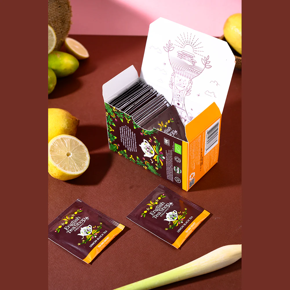 Lemon Black Tea - 20 Tea Sachets - Image 2