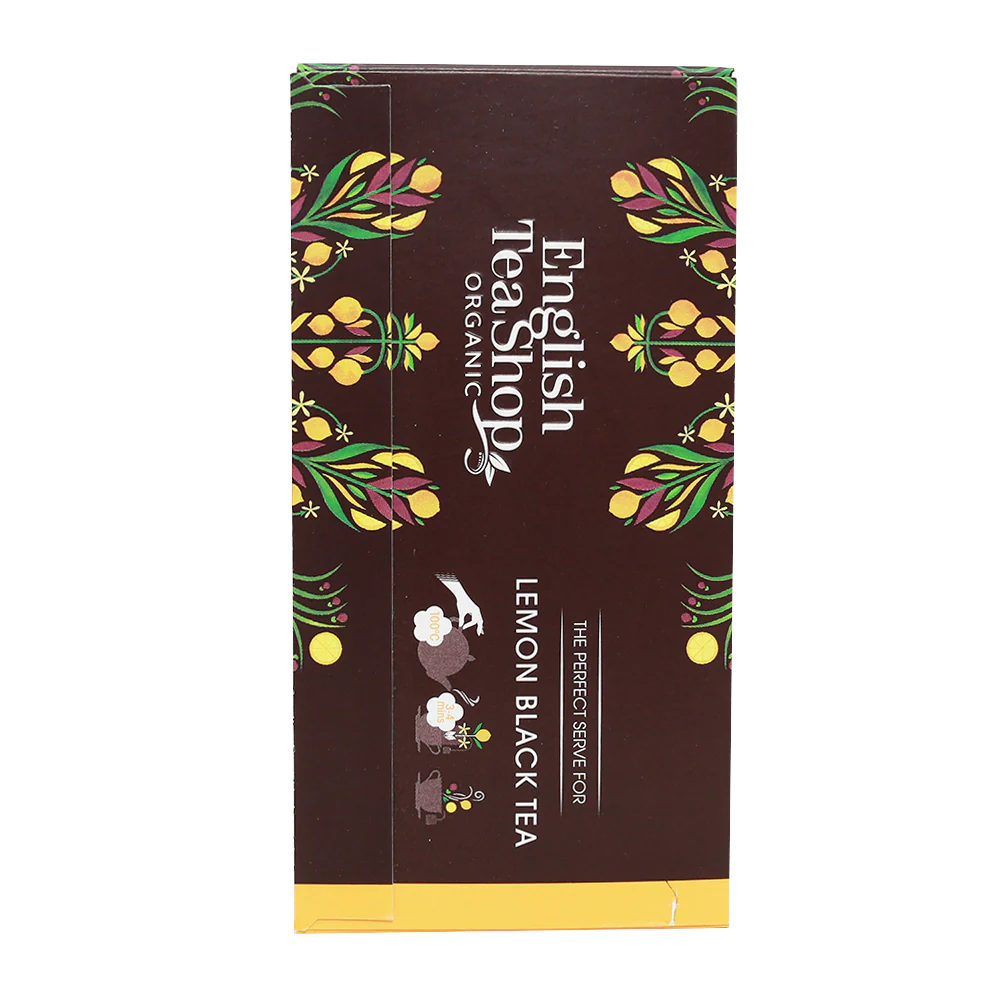 Lemon Black Tea - 20 Tea Sachets - Image 6
