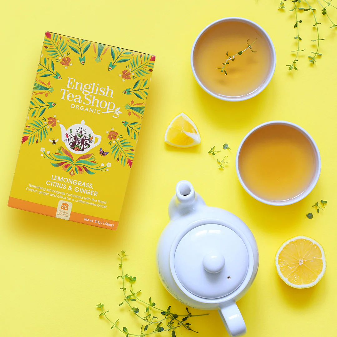 Lemongrass, Citrus & Ginger - 20 Tea Sachets - Image 3