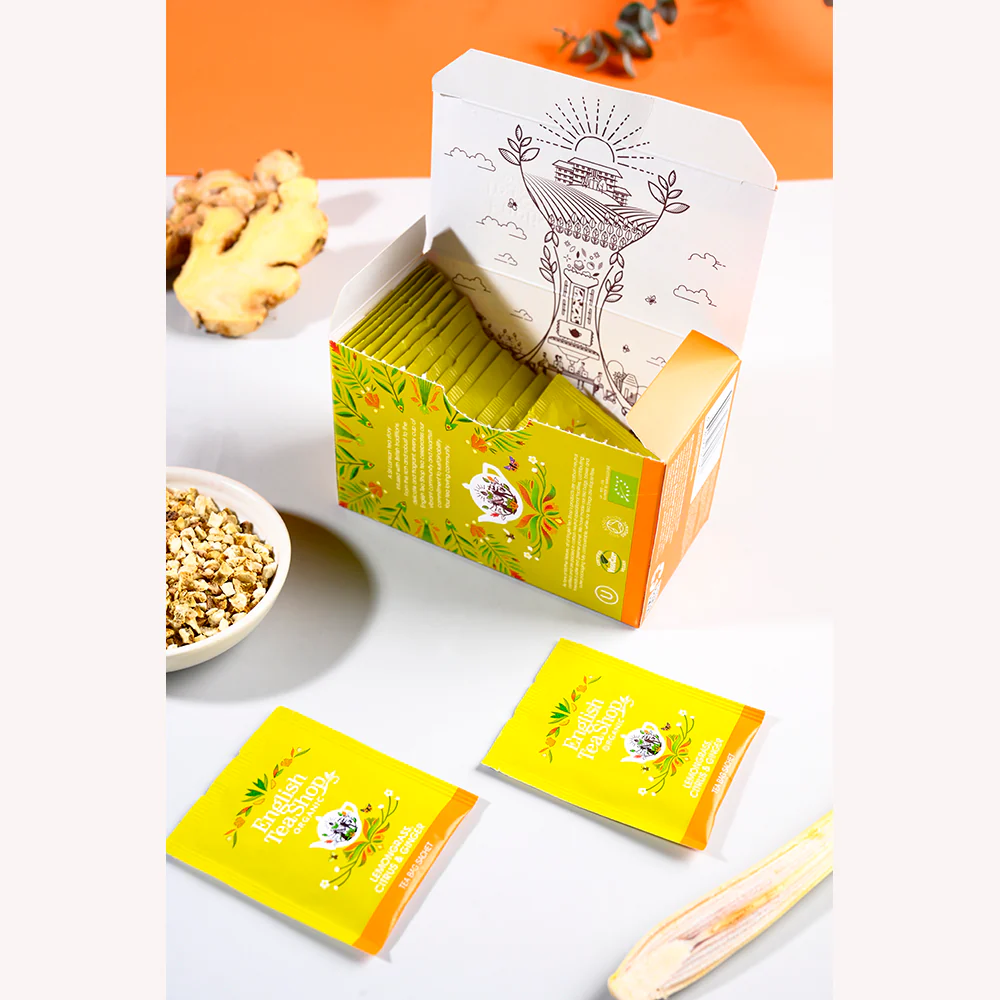 Lemongrass, Citrus & Ginger - 20 Tea Sachets - Image 8
