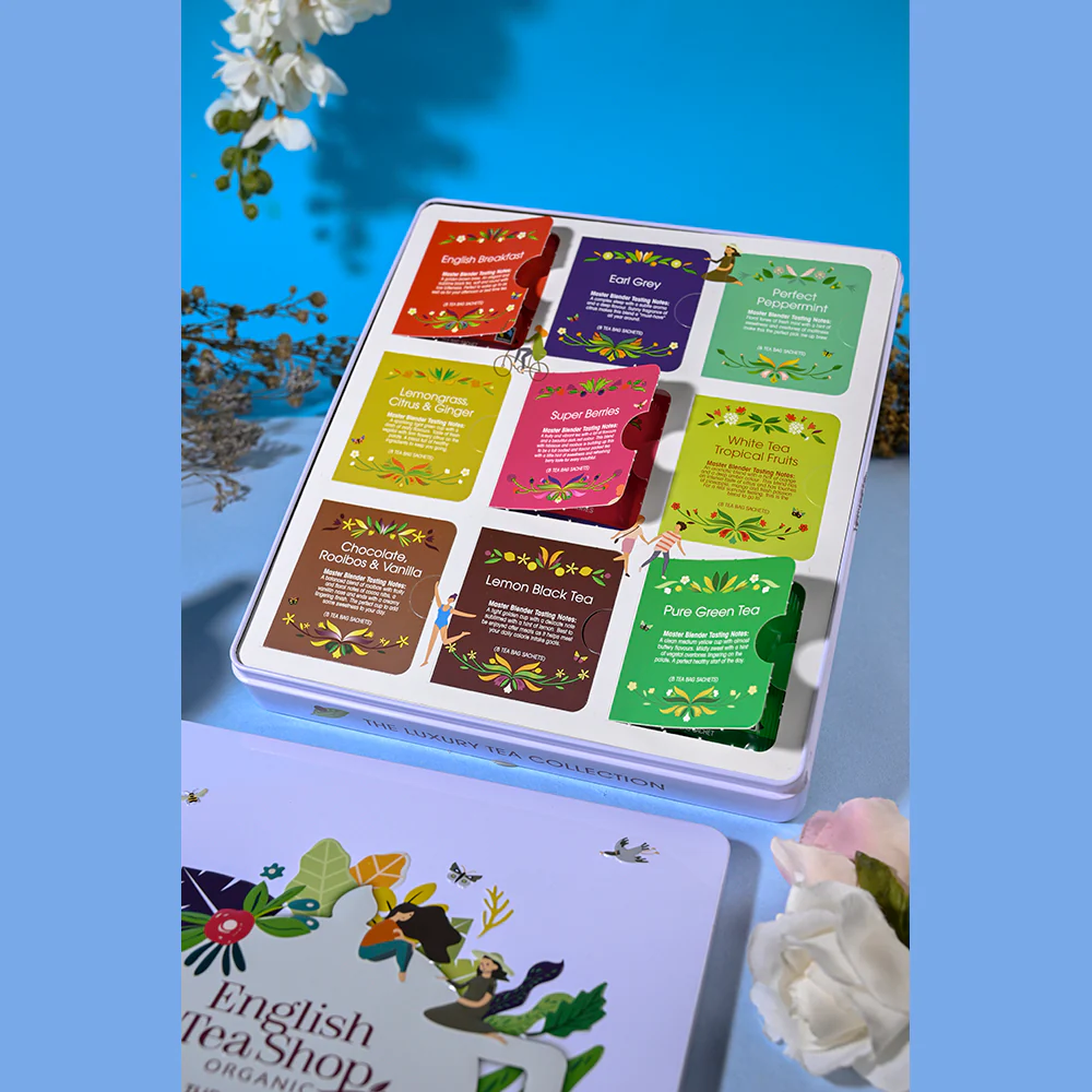 The Luxury Tea Collection - 72 Tea Sachet Gift Tin - Image 3