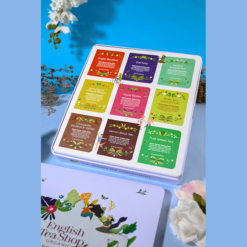 The Luxury Tea Collection - 72 Tea Sachet Gift Tin - Image 4