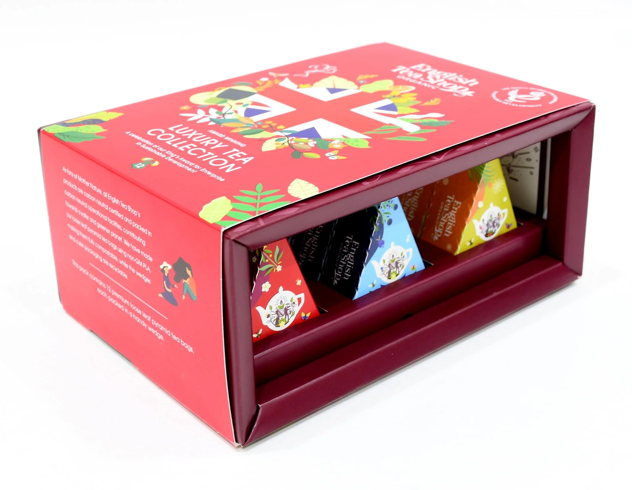 Luxury Tea Collection – King’s Award Tribute | Organic Tea Gift | 12 Pyramids - Image 3