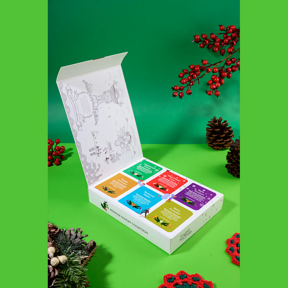 Premium Holiday Collection Gift Pack White - 48 Tea Sachets - Image 3