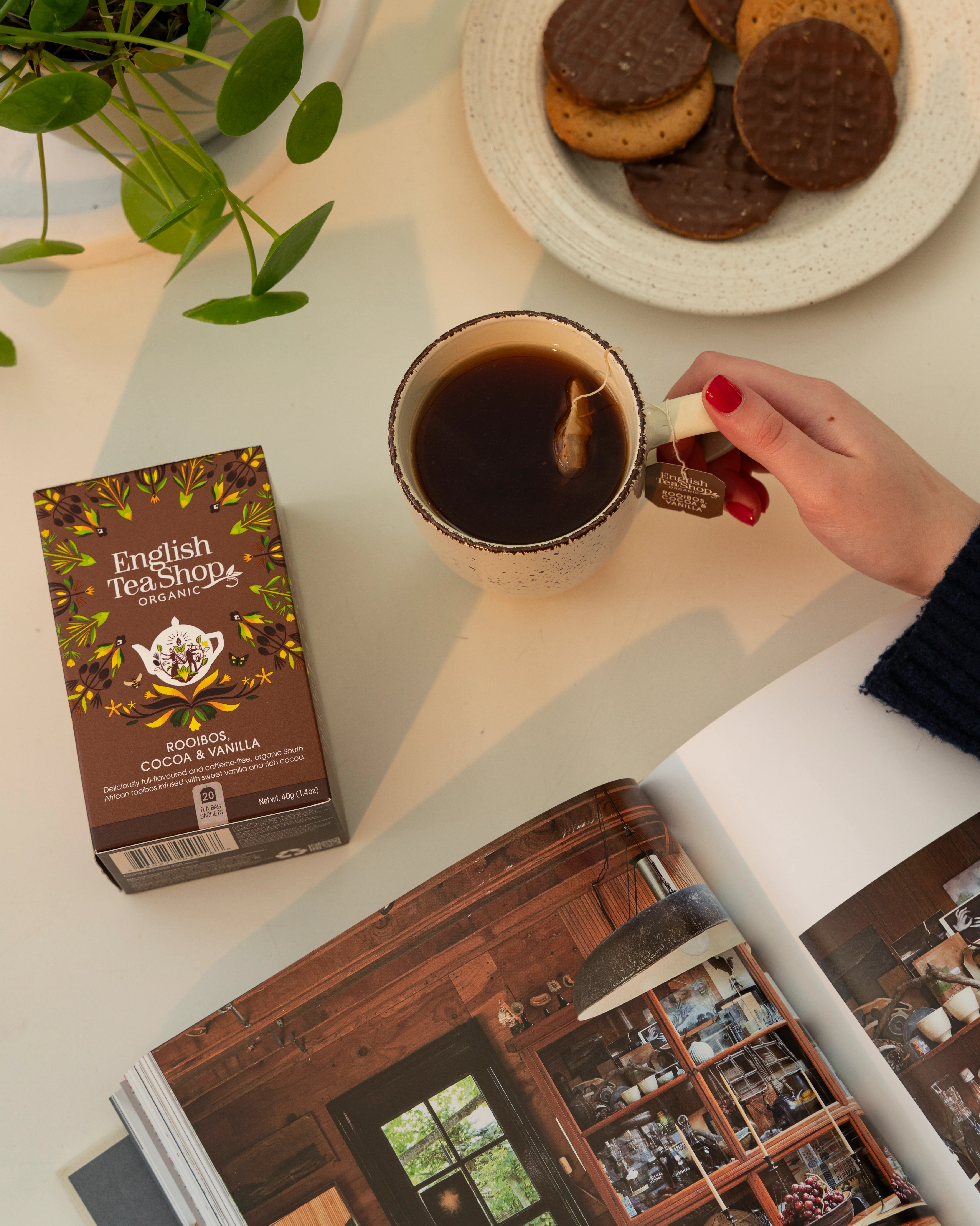 Rooibos, Cocoa & Vanilla - 20 Tea Sachets - Image 4