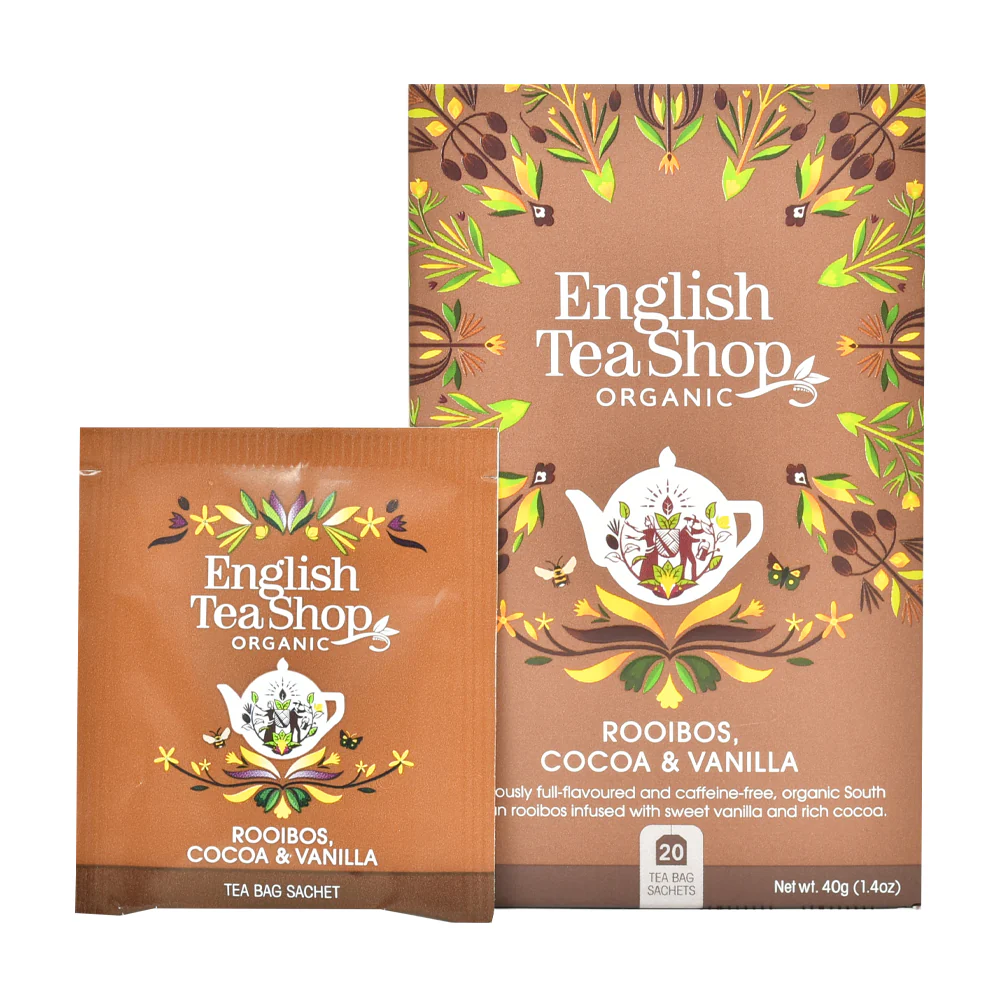 Rooibos, Cocoa & Vanilla - 20 Tea Sachets - Image 5