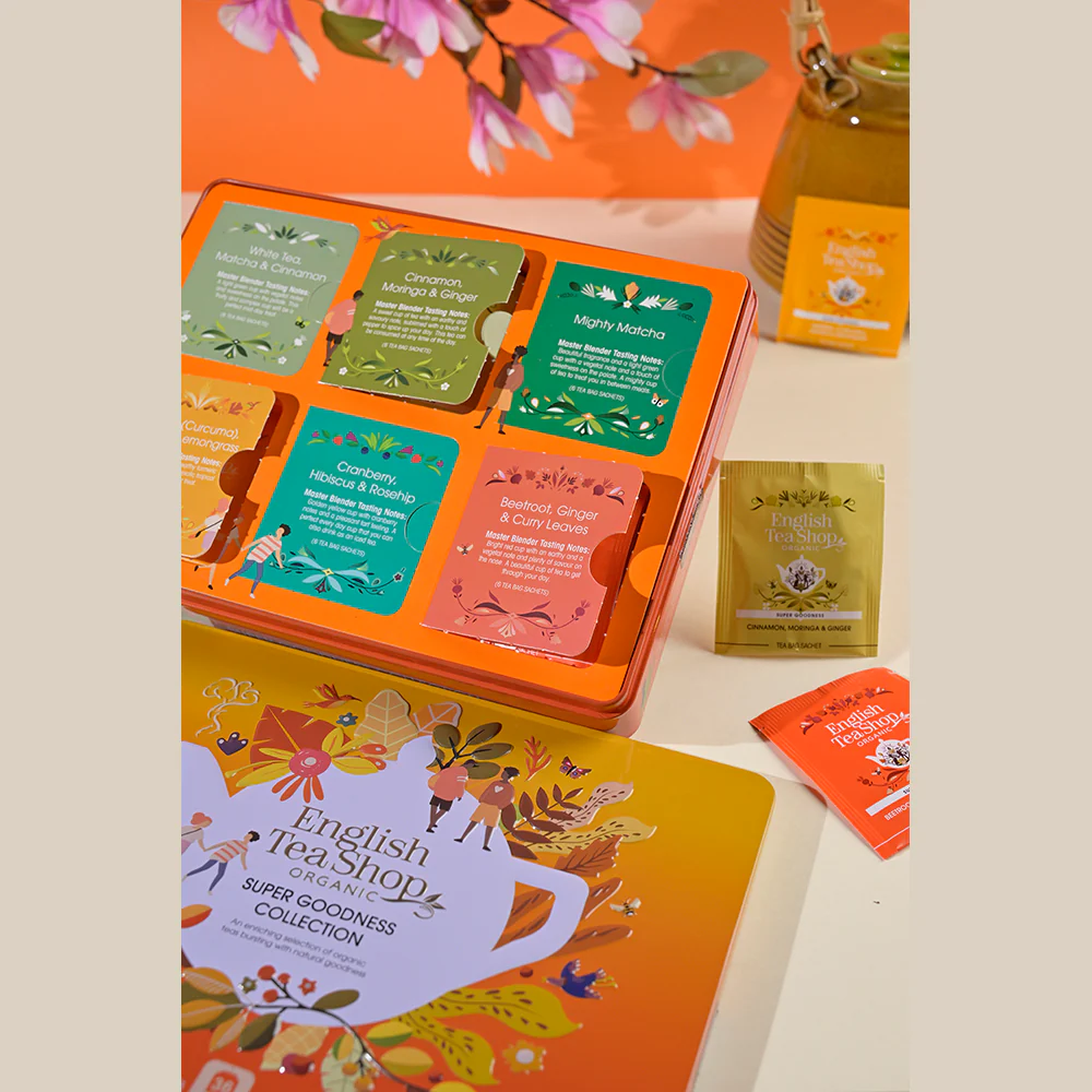 Super Goodness Collection - 36 Tea Sachet Gift Tin - Image 4