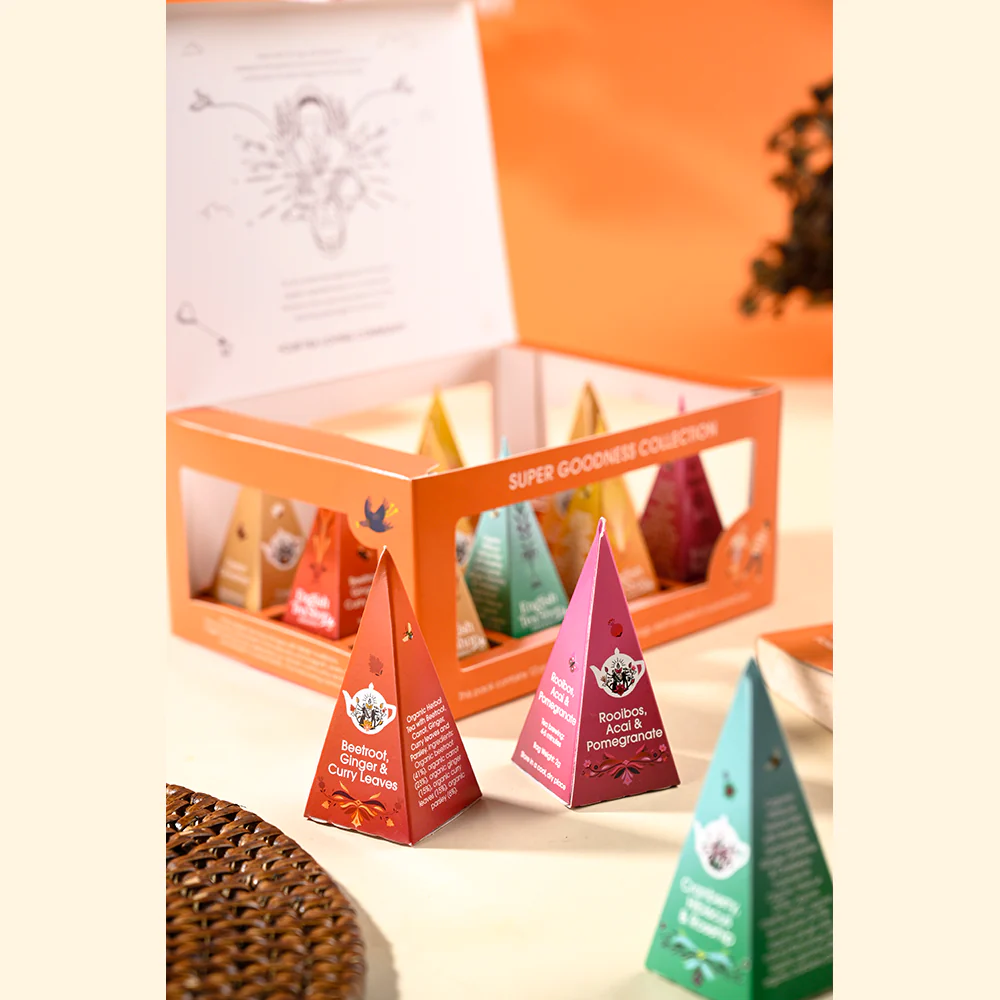 Super Tea Collection - 12 Pyramid Gift Pack - Image 3