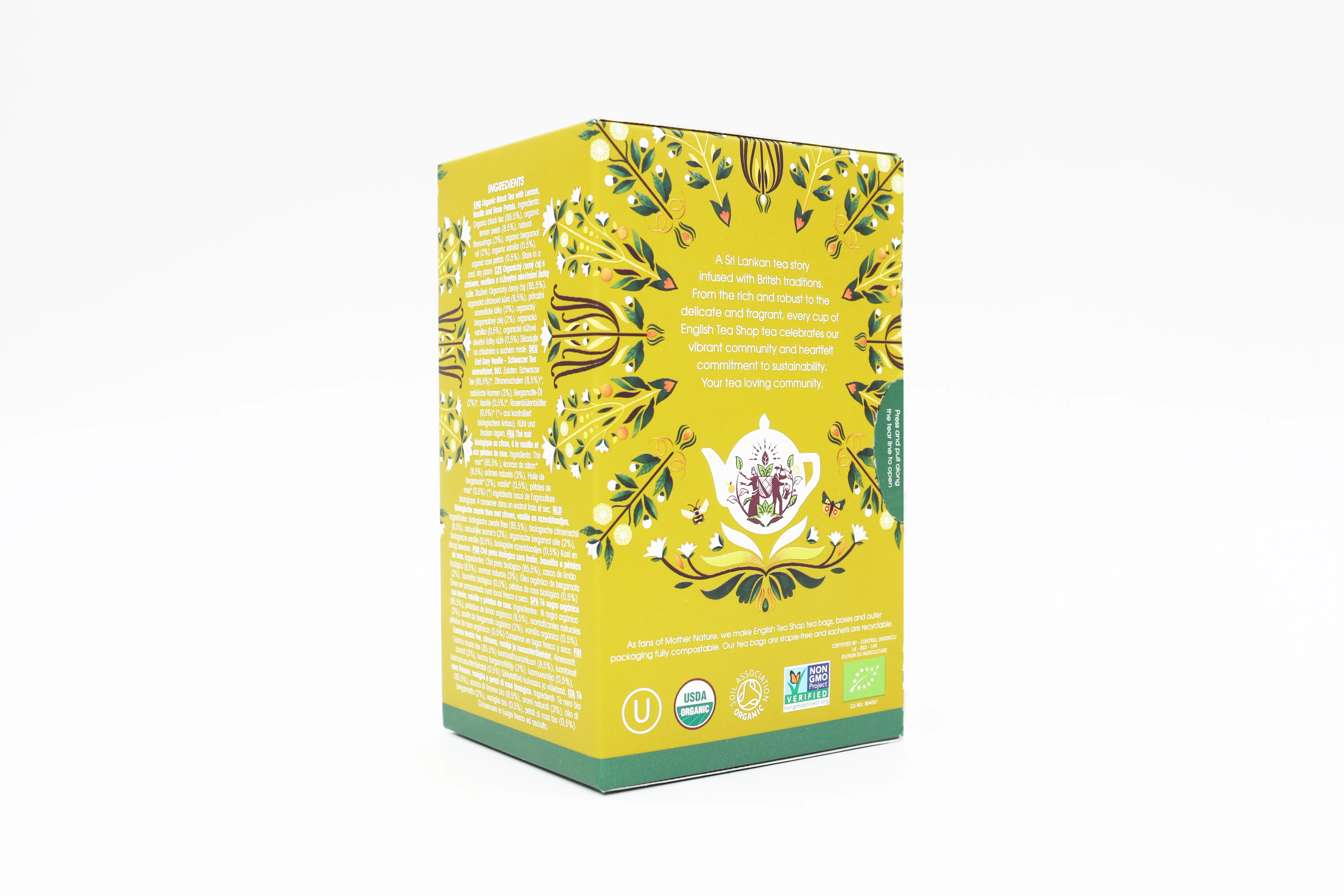 Vanilla Earl Grey - 20 Tea Sachets - NEW FOR 2025 - Image 4