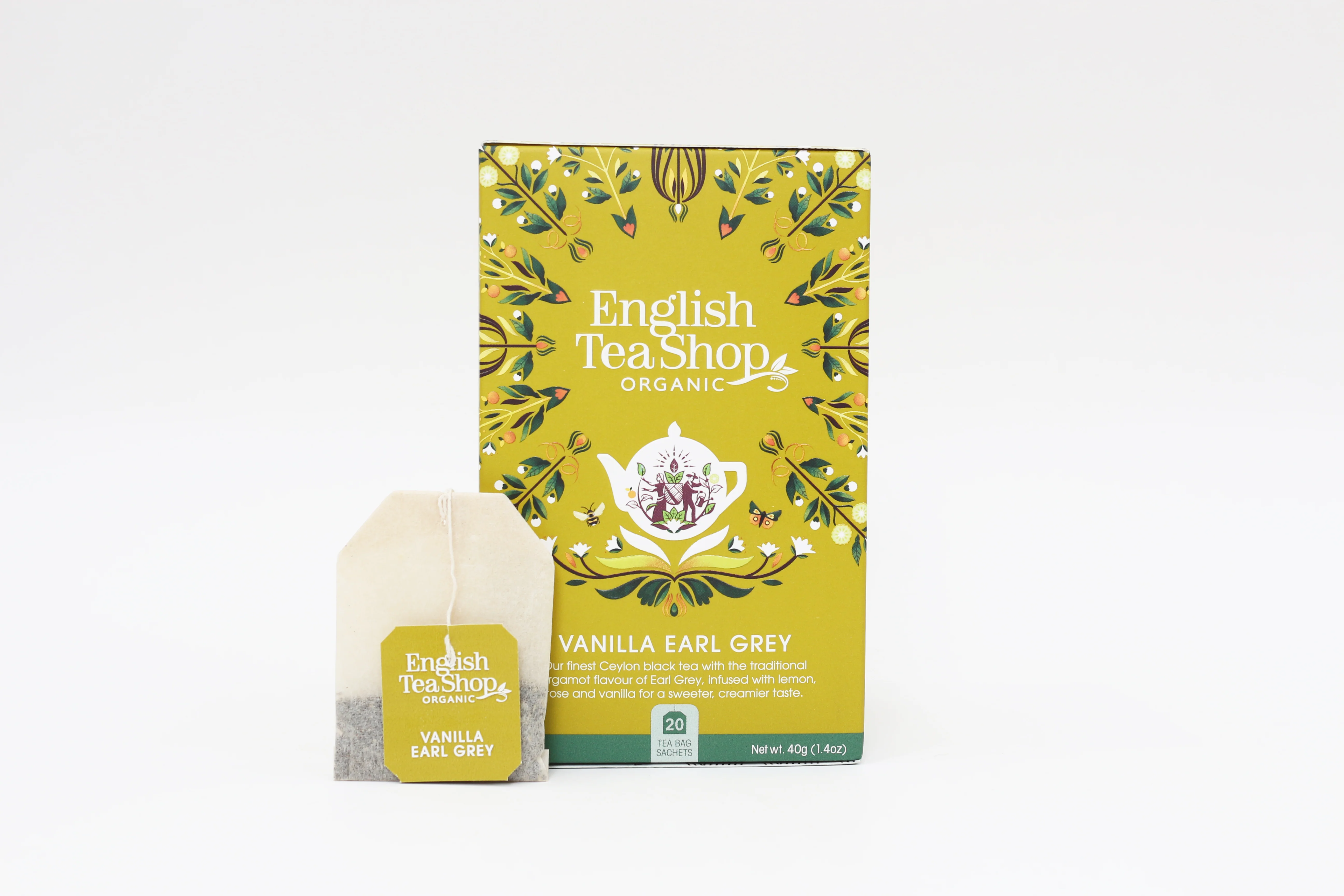 Vanilla Earl Grey - 20 Tea Sachets - NEW FOR 2025 - Image 8