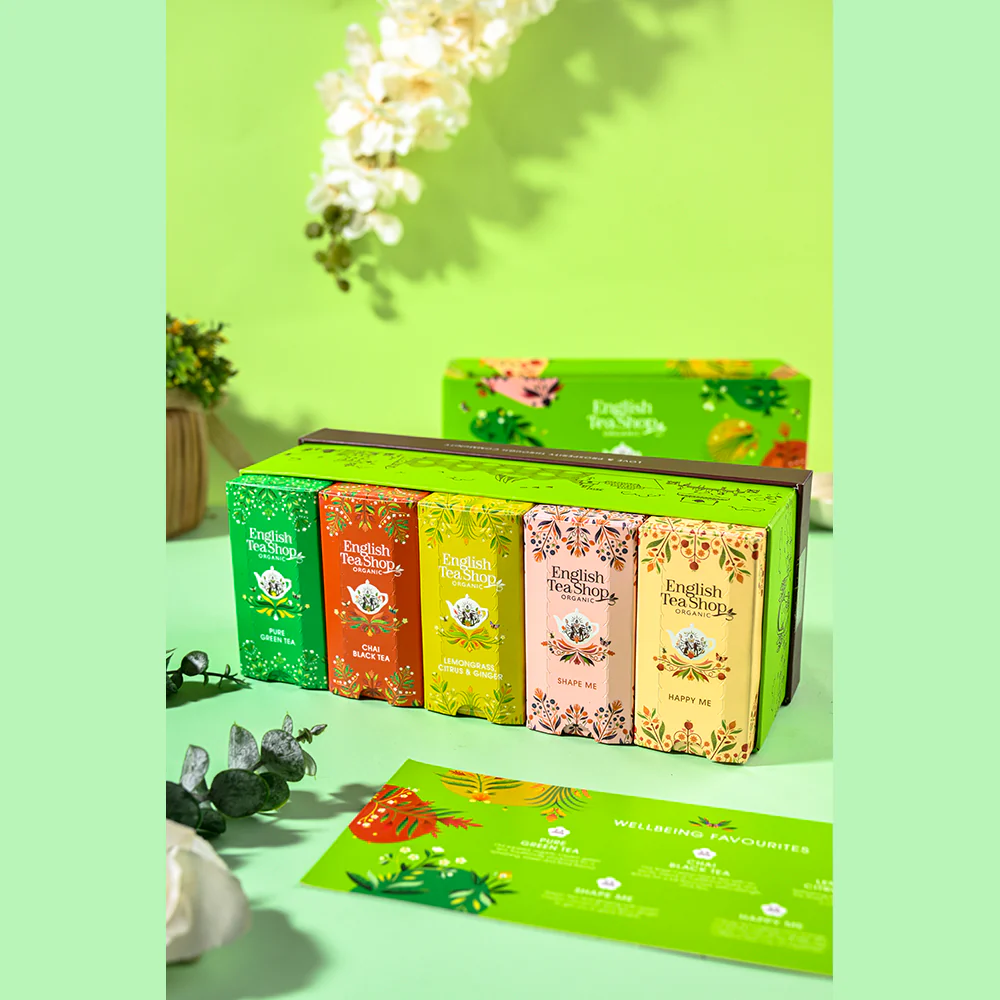 Wellbeing Favourites - 40 Tea Sachet Gift Pack - Image 3